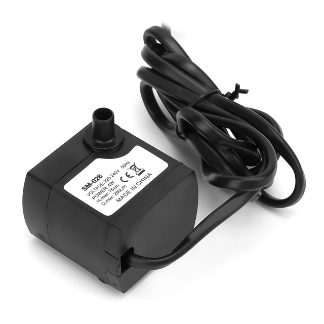 Pompa Sommergibile Acquario Ultra Silenziosa 20W - 1500 L/h Per Fontane E Stagni Con Protezione - Foto 9