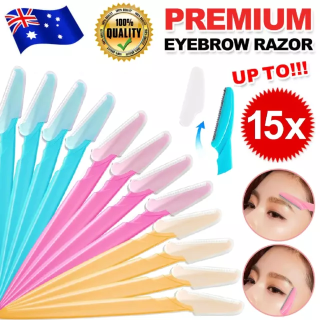 Facial Eyebrow Razor Trimmer Shaper Shaver Shave Blade Hair Remover Tinkle Razor