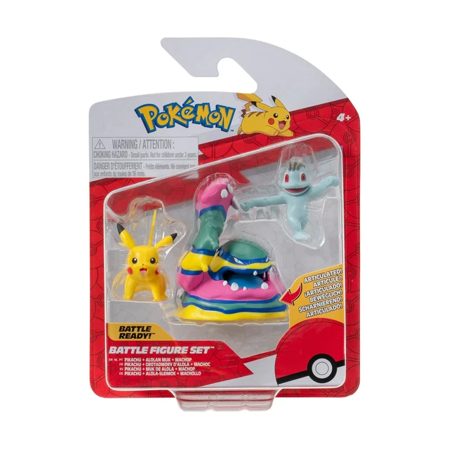 SET POKÉMON PKW2766 FIGURA ACCION POKEMON ASST JUEGO AMBIENTAL