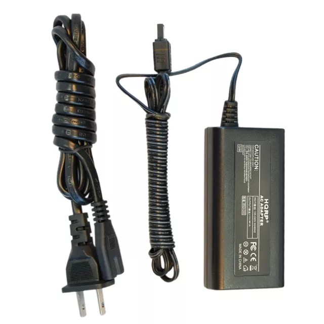 HQRP AC Adapter Charger for JVC Everio GZ-HM200RUS GZ-HM400US GY-HM150 GZ-MG130