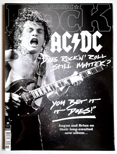 CLASSIC ROCK MAGAZINE 125 November 2008 AC/DC Queen Metallica Marillion ...