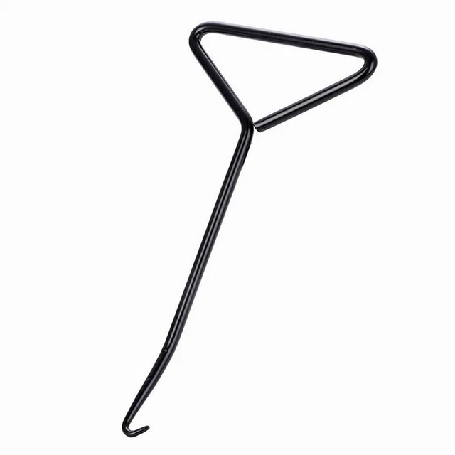 Molla Gancio Tubo di Scarico 17.5x8.2x3cm Nero Estrattore Durata Uso