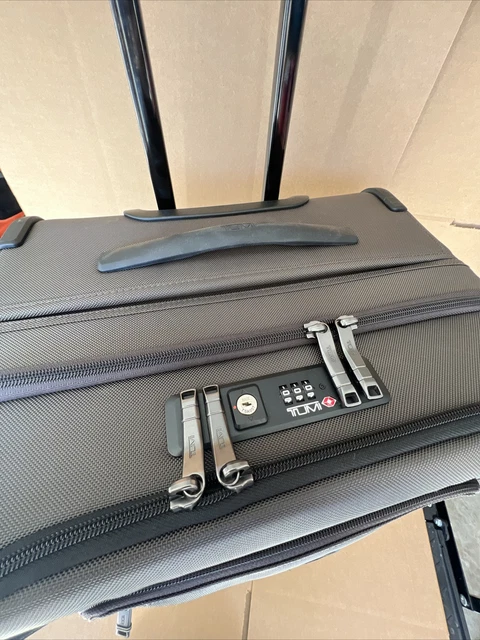 TUMI Alpha 3 Nylon Short Trip Expandable Packing Case 4 Wheeled 2203064 Coffee 3
