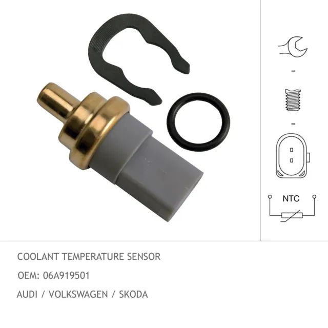 How To Replace The Coolant Temperature Sensor On An Audi/VW 1.8t