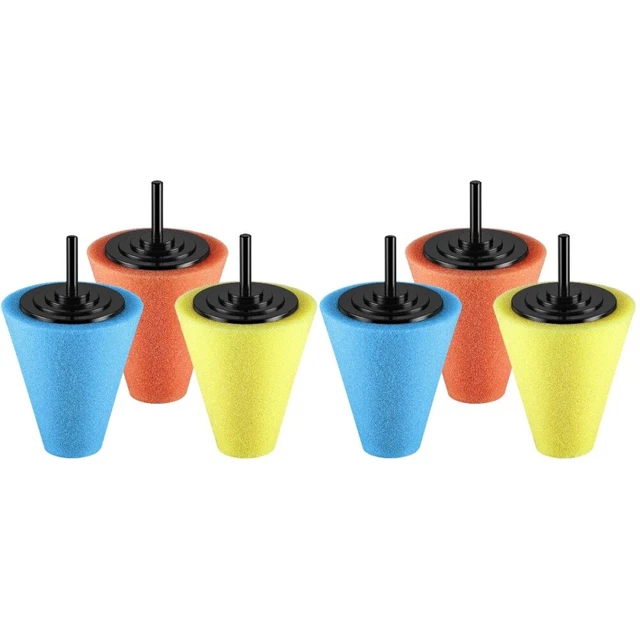 6 pcs Buffing Wheels for Drill Drill Polishing Kit Wheel Hub Polishing Kit