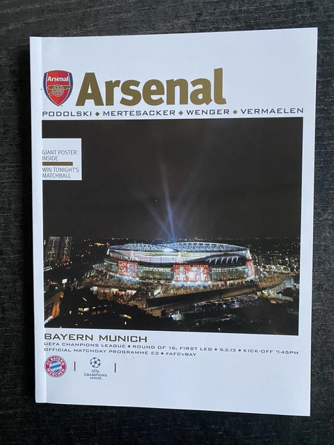 Programme De Foot Bayern Munich - RSC Anderlecht 05/03/1986