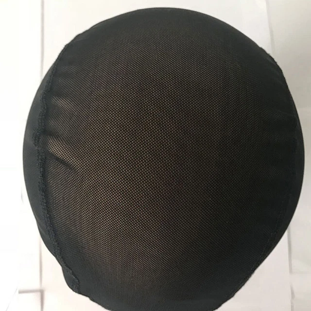 2 piezas peluca elástica unisex sombrero ajustable elástica peluca de malla de spandex para hacer pelucas