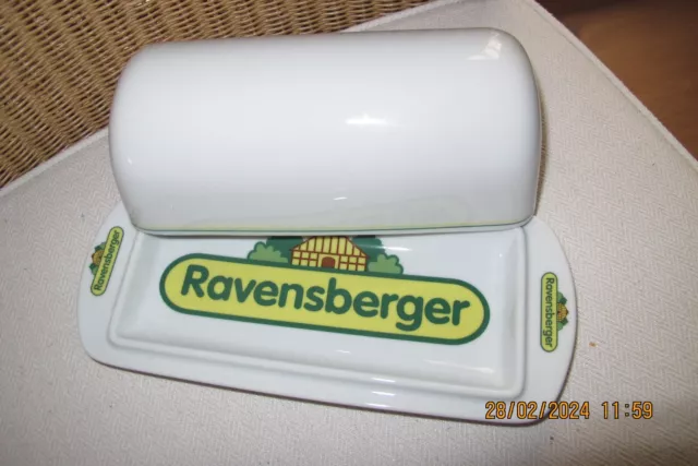 Ravensberger Butterdose Rollenbutter von Seltmann Weiden