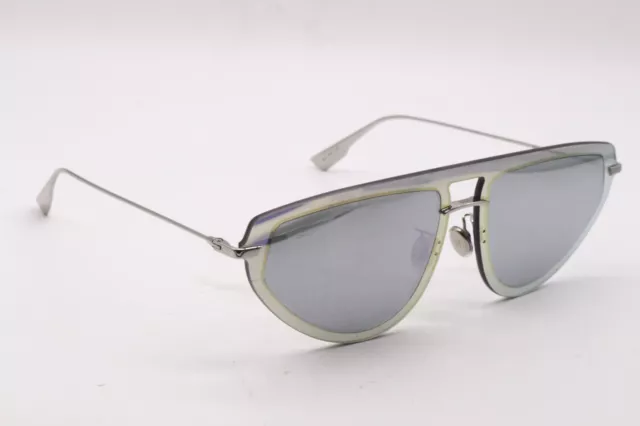 CHRISTIAN DIOR ULTIME2 83I0T Silver Mirrored Authentic Frames