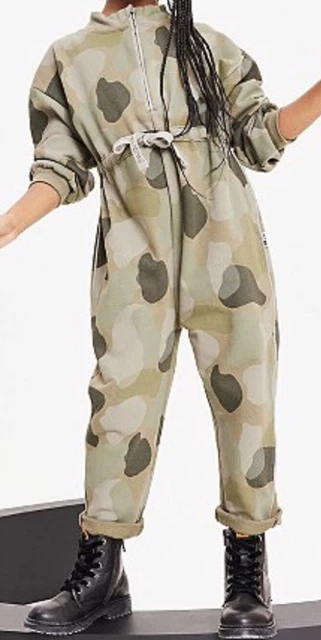 Alesha Dixon Kids, Sweatshirt Jumpsuit , Khaki, Age 4-5, New £16