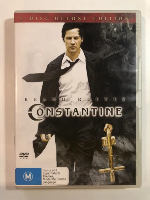 Constantine (DVD 2005) Region 4 Action,Fantasy,Horror, Keanu Reeves, Rachel Weis