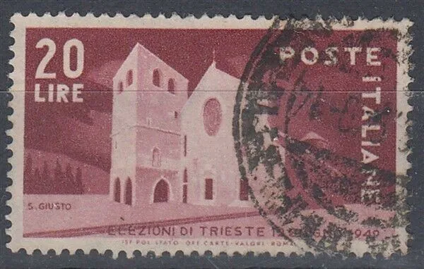 Italy 1949 First Trieste Free Election Fu (Id:469/D38768)
