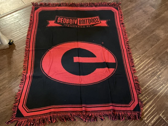 Simply Home￼Georgia Bulldogs Throw Tapestry Blanket￼ 56x 44