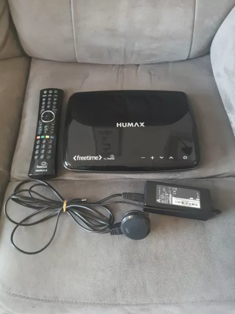 Humax Hdr-1100S 500Gb Freesat Hd Freetime Twin Tuner Tv Recorder Box With Remote