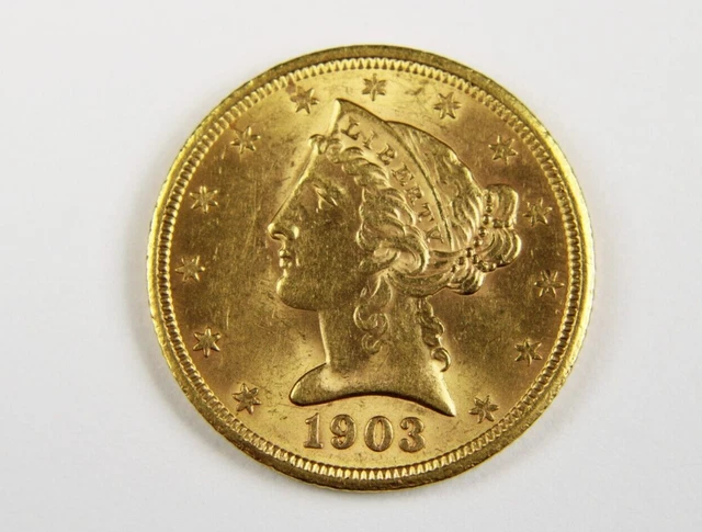 U.S. 1903/S $5 Gold Piece