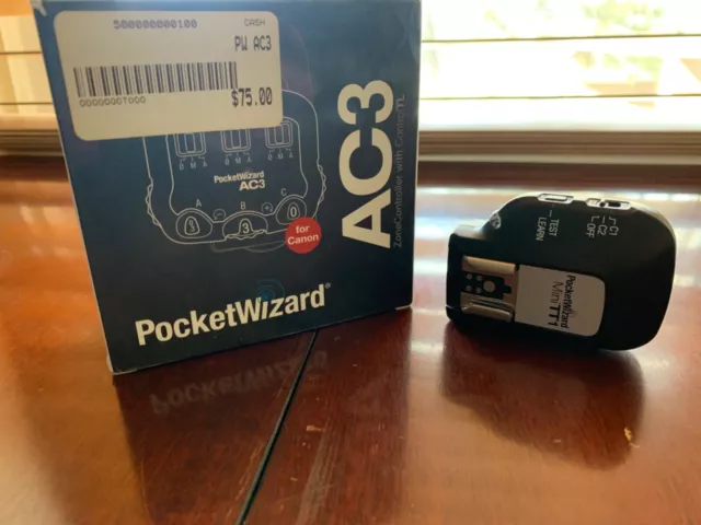 pocket Wizard MiniTT1 and AC3 For Canon