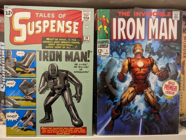 Invincible Iron Man Omnibus Volume 1 2 Brand-New Sealed MARVEL COMICS Stan Lee