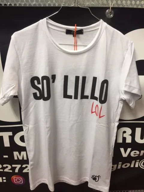 T. Shirt Unisex “ So’Lillo Lol” Maglietta Ironica Mezza Manica OJI