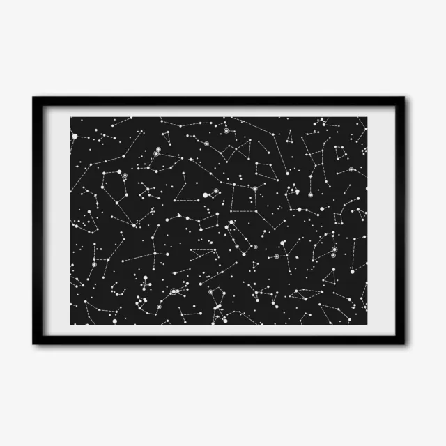 Impresiones Modernas para Decoración del Hogar Pinturas 60x40 Constelación