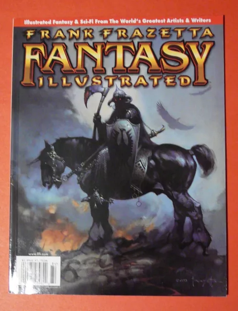 Frank Frazetta Fantasy Illustrated #4 Winter 1998 Very Good Condition