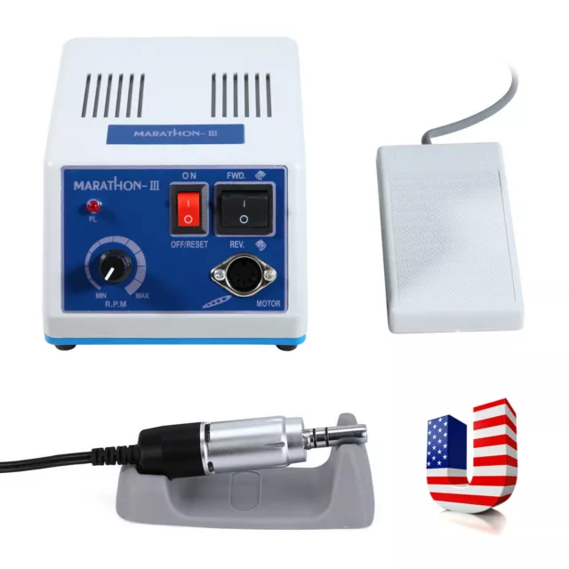 Dental Micromotor N3 Marathon Motor Unit Electric+35K RPM Handpiece E Type cts