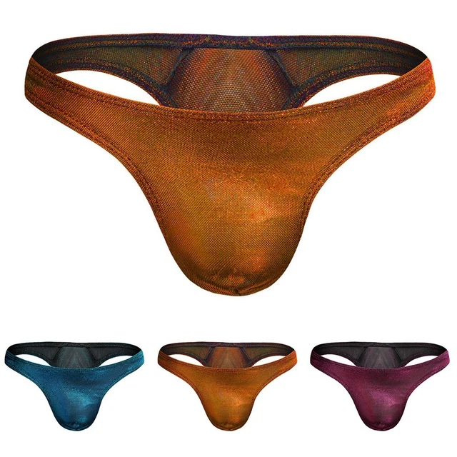 String Tang WETLOOK HERREN SEXY Glanz Dessous String Tanga Slip Unterwäsche Tback ...