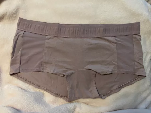 VICTORIA'S SECRET PINK Boy Shorts Panties Size L NWT $7.99 - PicClick