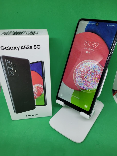 Samsung Galaxy A52s 5G SM-A528B/DS - 128Go - Awesome Black (Déverrouillé) (Dual