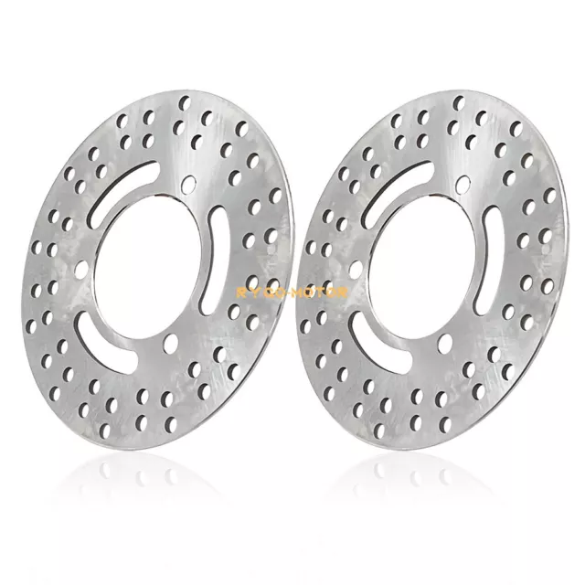 Front Brake Disc Rotor for Kawasaki Bayou 300 400 KLF300C KLF400B 4x4 1989-2005