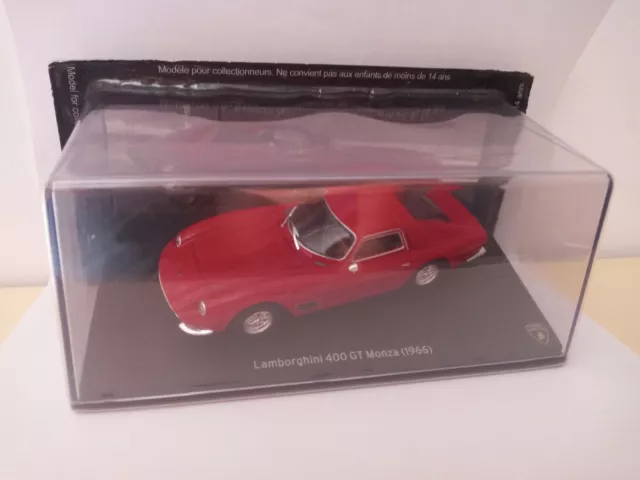 LAMBORGHINI 400 GT MONZA 143 1966 NERI BONACINI no Espada Miura Ferrari  RARA EUR 4999 - PicClick IT