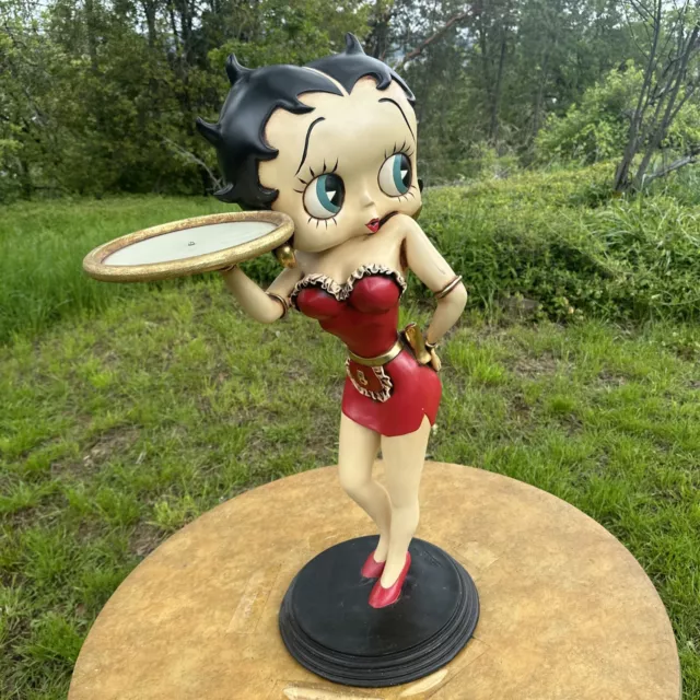 Betty Boop Waitress 3ft Statue King Features Hearst 2001 2