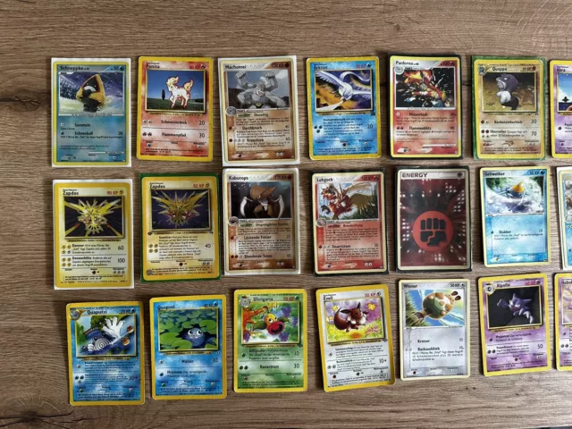 Pokémon Karten Sammlung Holo 1st Edition