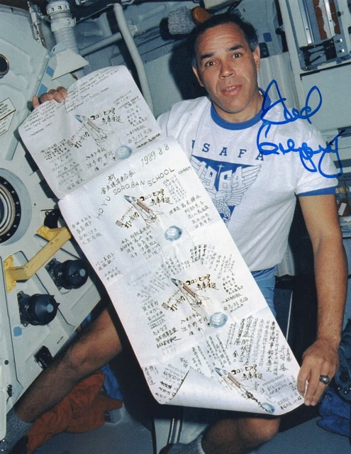 8x10 Original Autographed Photo of NASA Astronaut Frederick D. Gregory