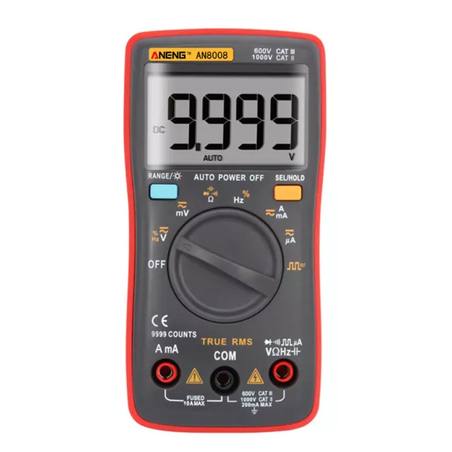 fr AN8008 Digital Multimeter High-precision Multimetro Tester Household Accessor 2