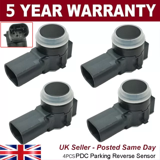 4X PDC Parking Reverse Sensor for Citroen DS5 Dispatch C3 C4 Grand Picasso UK