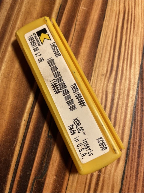 5 Plaquettes De Coupe CPGN 190412 K68 - Marque Kennametal - Pour Outils De Fraisage/tournage, Neuves
