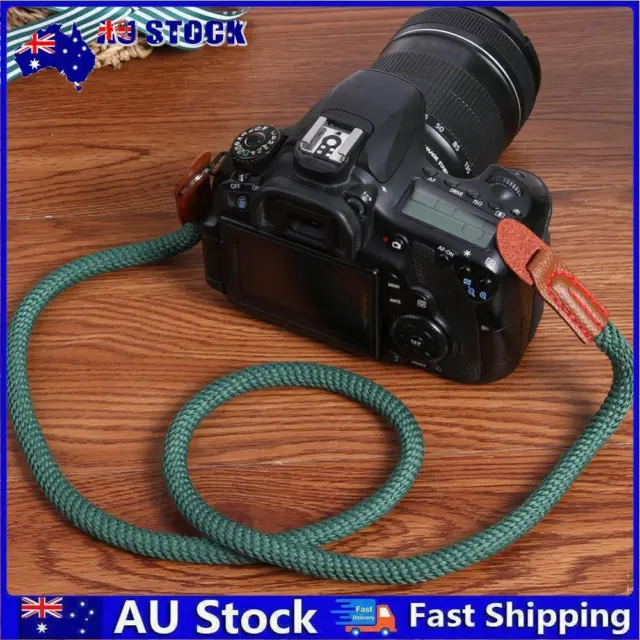 100cm Universal Camera Shoulder Strap Breathable Cotton Camera Belt (Blue)