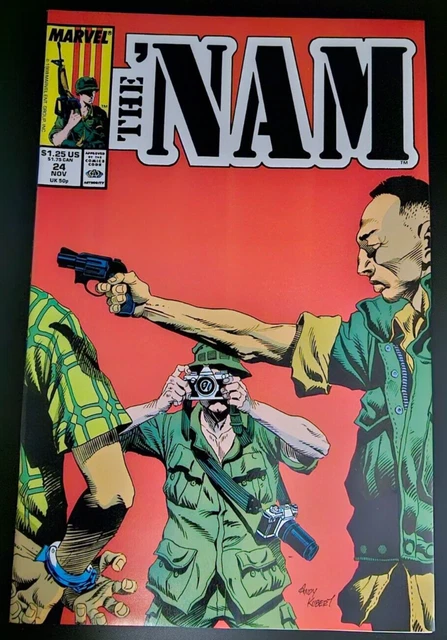 THE 'NAM Marvel Comics No. 24 "Tet: Beginning of the End" 1989 Doug Murray RAW