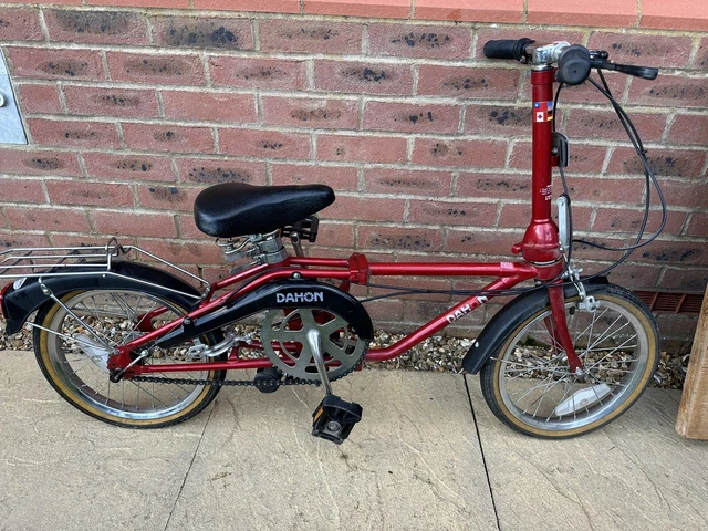 Dahon california folding bike deals