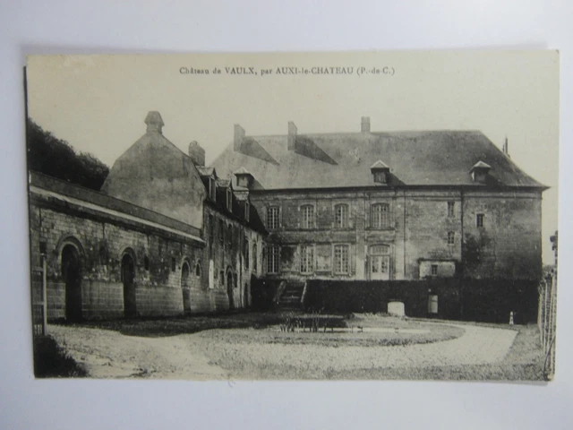 CPA & CHÂTEAU DE VAULX Pas de Calais by AUXI LE CHÂTEAU