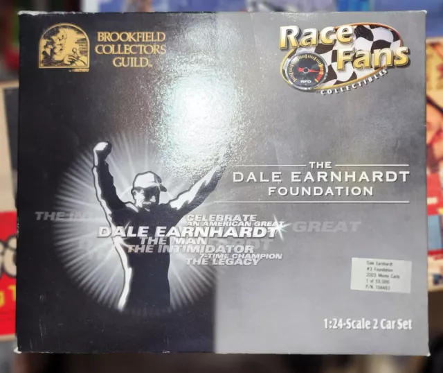Brookfield Collectors Guild The Dale Earnhardt Foundation #3 2003 2 Car Set 1:24