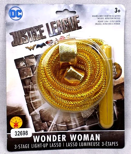 Wonder Woman LED Peitsche LASSO Justice League Licht Superheld DC Comics 1:1 OVP