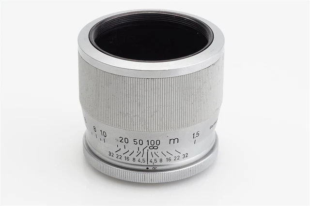Leitz Leica Zooan Short Focusing Mount Chrome Meter Scale (1685204235)