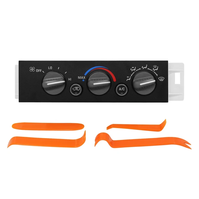Interrupteur Ventilateur Chauffage Auto - Compatible Ducato, Modèles OEM 77367027 - ABS Noir