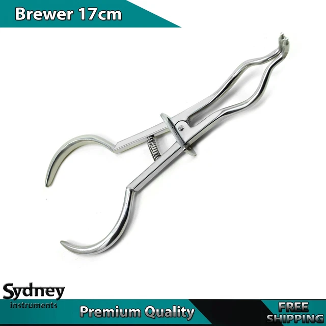 Endodontic Restorative Forceps Brewer Rubber Dam Instruments