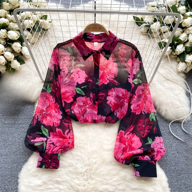 Blouse avec col lavallière - Crème/noir - FEMME | H&M FR