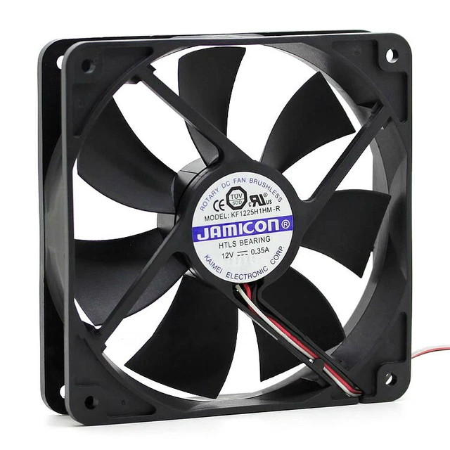 Ventilateur PC XFAN 12025 - 120mm, 12V, 0.23A - Modèle RDM1225B - Neuf Sous Emballage