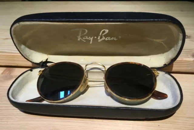 ORIGINAL VINTAGE RAY BAN W0603 (made in USA) LUNETTES / SUNGLASSES