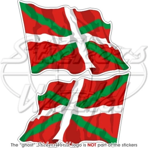 Autocollants Drapeau Espagne - Lot De 2 Stickers Vinyle 7.5x5 Cm - Résistants Intérieur/extérieur (voiture, Casque, Vitre)