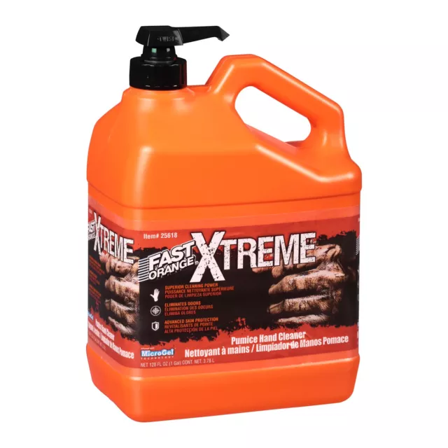 Permaxtex Fast Orange Hand Cleaner 1 Gallon w/Pump